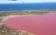 粉色湖泊
